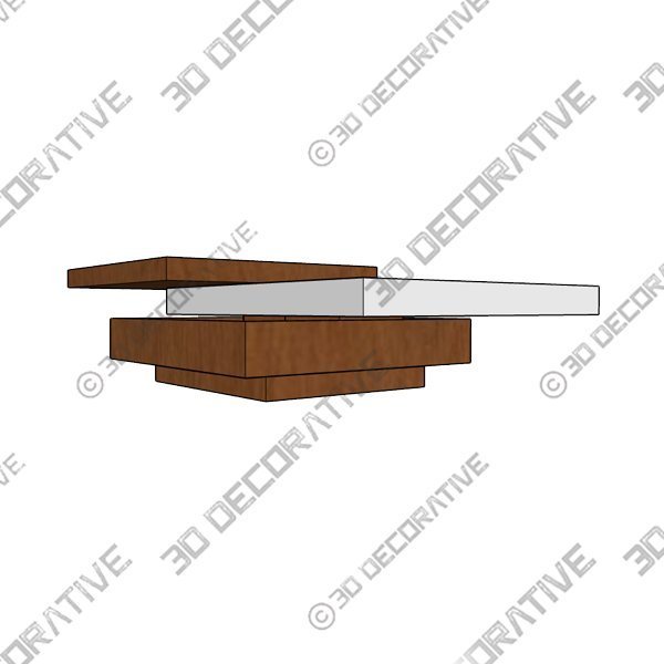 Andre Coffee Table - 3D Decorative