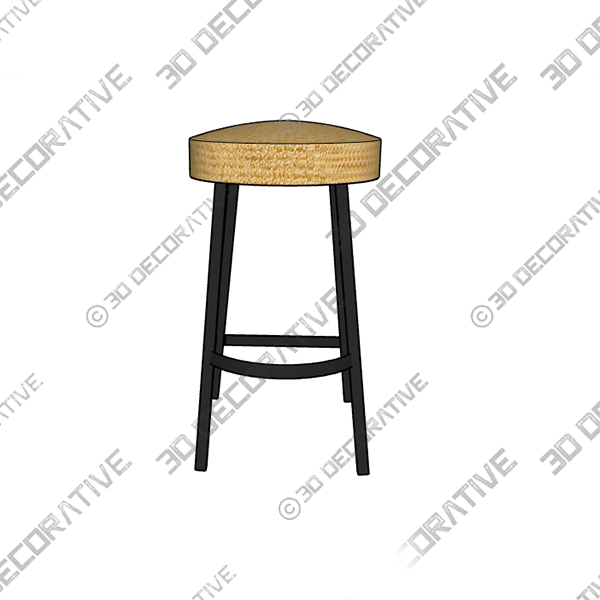 Bar Stool 600*6000 - 3D Decorative