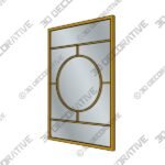 Beckett BKT-001 Mirrors Gold - 3D Decorative