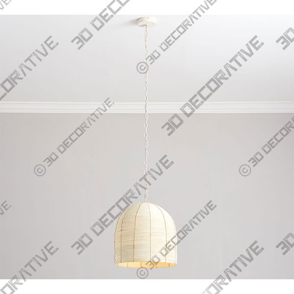 Cambria Rattan Pendant - 3D Decorative