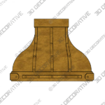 CAMELLIA RANGE HOOD - 3D Decorative