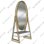 4_600X600-24.png Cheval Standing Mirror - 3D Decorative
