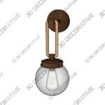 Sconce-2-7-1.jpg Coastal Cottage Rope Globe Sconce - 3D Decorative