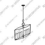 Chandelier-2-1-5.jpg Crystorama Cameron 9268 8-Light Chandelier - 3D Decorative