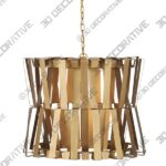 Chandelier-4-2-5.jpg Currey & Co Chaconne Brass Chandelier - 3D Decorative