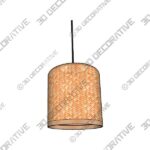 Light-2-14.jpg Cyclic regular – Unique handmade Woven Hanging Pendant Light, Natural/Bamboo Pendant Light - 3D Decorative