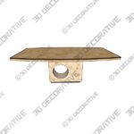 Dining Table by Willy Rizzo - 3D Decorative