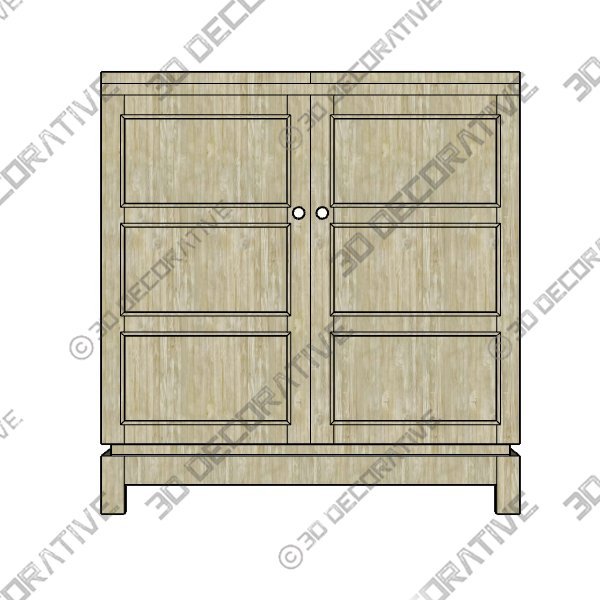 Escape Bar Cabinet - 3D Decorative