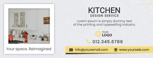 Facebook Cover Banner - 3D Decorative