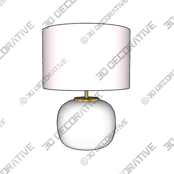 Fanny Wide Table LampĀ - 3D Decorative