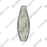 Vase-2-3-3.jpg Glendale Heights Modern Shell Inlaid Bamboo Floor Vase - 3D Decorative