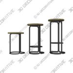 Stool-6-1-3.jpg Hardie Stool - 3D Decorative
