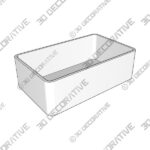Sink-3-2-3.jpg Houzer Platus Fireclay Series Farmhouse Sink - 3D Decorative