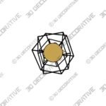 Hudson Valley Roundout 26″ Wide Brass Finish Pendant Light - 3D Decorative