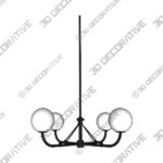 Chandelier-4-5-1.jpg Irving 4-Light Chandelier - 3D Decorative