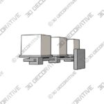 Vanity-Light-2-8.jpg Kichler Tully 24″ Vanity Light in Antique Pewter, 3-Light Modern Bathroom Light with Satin Etched Cased Opal Glass - 3D Decorative