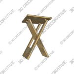 4_600x600-26-1.jpg Mcallister 19.25” Tall Solid Wood Cross Legs End Table - 3D Decorative