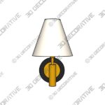 Wall-Sconce-3-3-1.jpg Mitzi Robbie Wall Sconce - Black - 3D Decorative