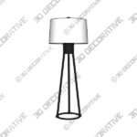 Molly Metal Table Lamp - 3D Decorative