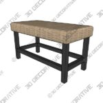 3_600x600-248.jpg Morison Wicker Bench - 3D Decorative