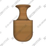Coastal Wood Vases - 3D Decorative
