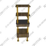 ELEMENTAL CLASSIC STORAGE SET WITH STONE SHELF - 3D Decorative