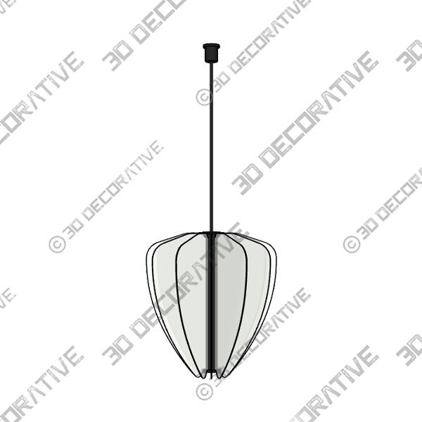 Nyra 30 Chandelier - 3D Decorative