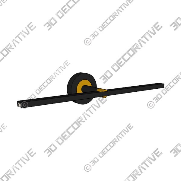 ON A ROLL (BUILT-IN LED) PICTURE WALL LIGHT - 3D Decorative