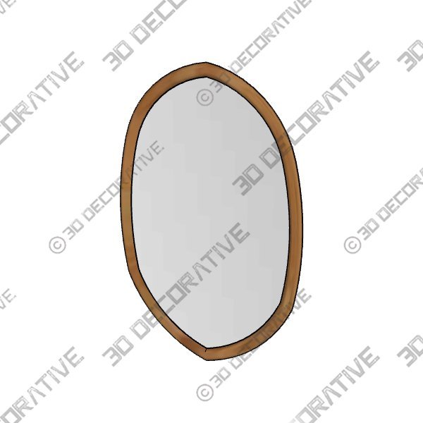 Oslo MirrorĀ - 3D Decorative