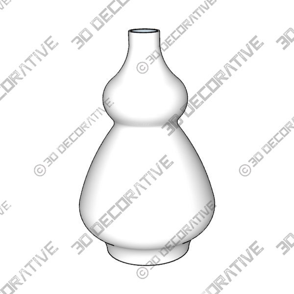 Otsuka Mashiko Ceramic Vases Set 2 - 3D Decorative