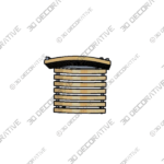 Outdoor Acacia Wood Dining Chairs - 3D Decorative