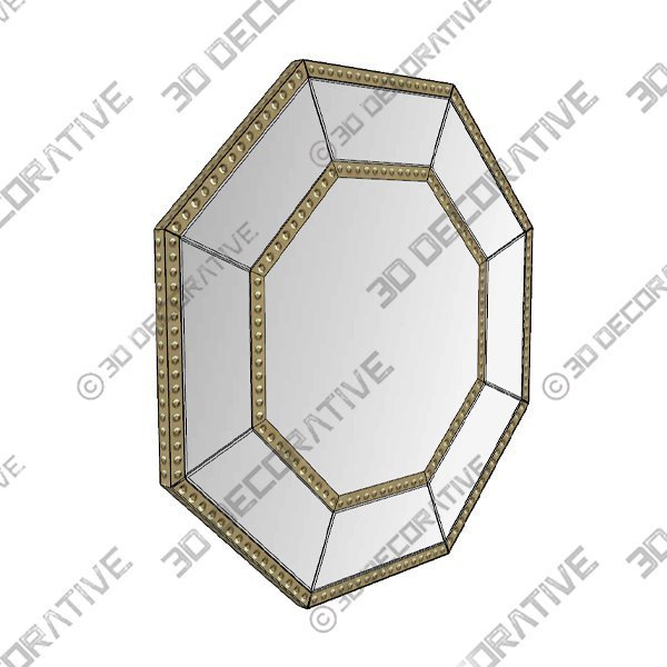 Pemberton PBT-1103 Mirrors GoldĀ - 3D Decorative