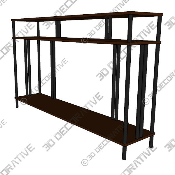 Profile Console - 3D Decorative