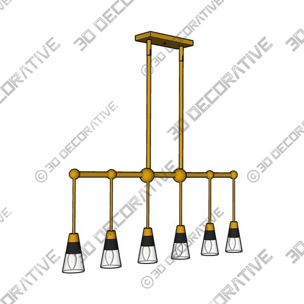 REMBOLD ISLAND CHANDELIER - 3D Decorative