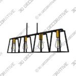 Pendant-3-47.jpg RHYEVNB Lantern Frame Iron Caged Modern Vintage Pendant Light - 3D Decorative