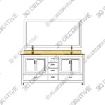 Vanity-3-6.jpg Sheffield 72 In Double Square Sink Vanity Set - 3D Decorative