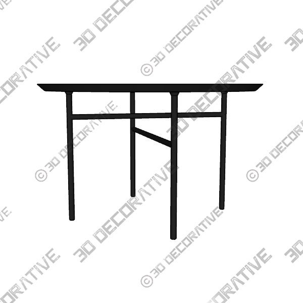 Snaregade Round Table - 3D Decorative