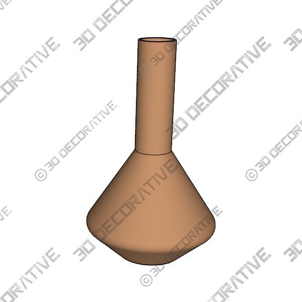 Stella and Eve Multi Iron Vase 2-piece Set - 3D Decorative