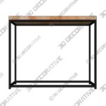Streamline Console - 3D Decorative