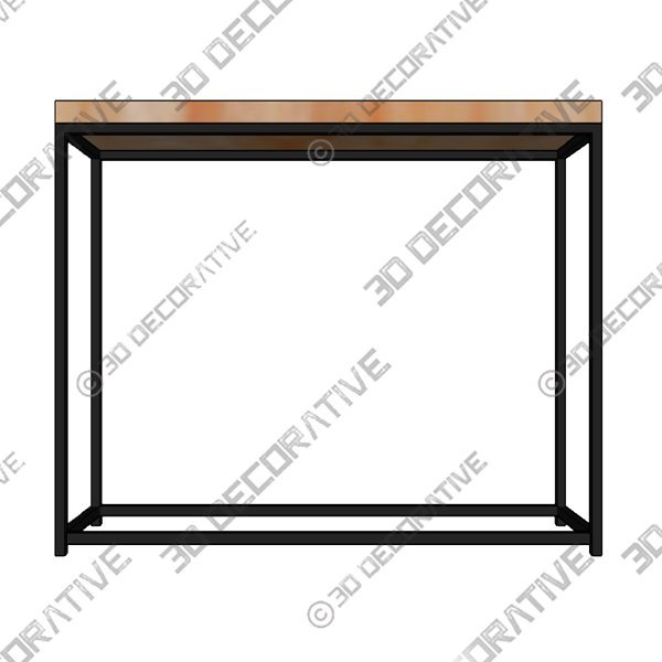 Streamline Console - 3D Decorative