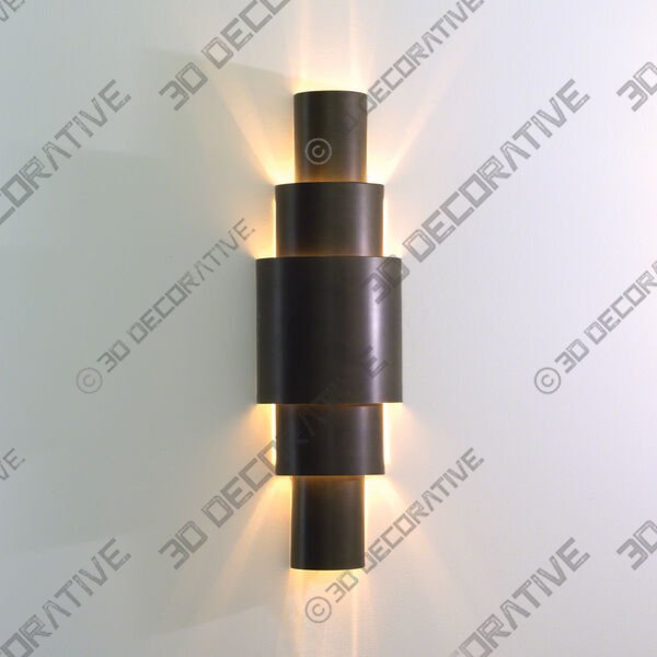 Studio A Babylon Hardwired Sconce - 3D Decorative