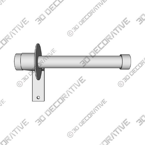 West Slope Toilet Paper Holder - 3D Decorative