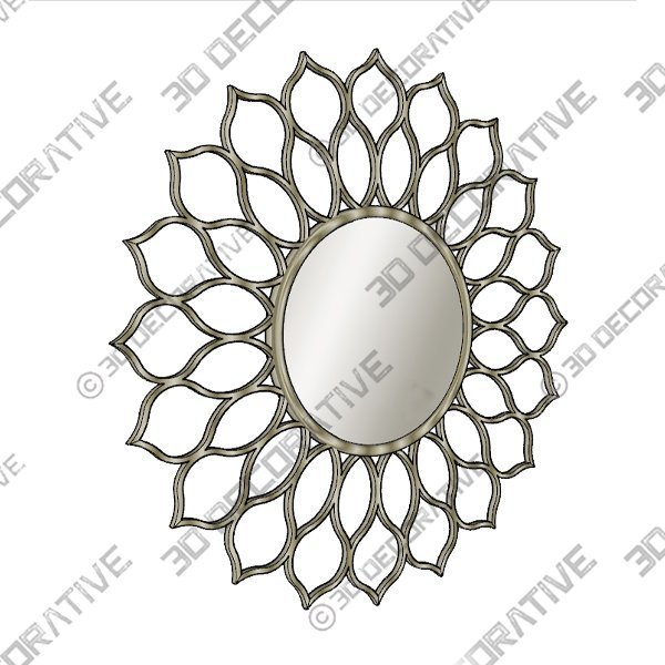 Wildflower WFR-001 Mirrors Champagne - 3D Decorative