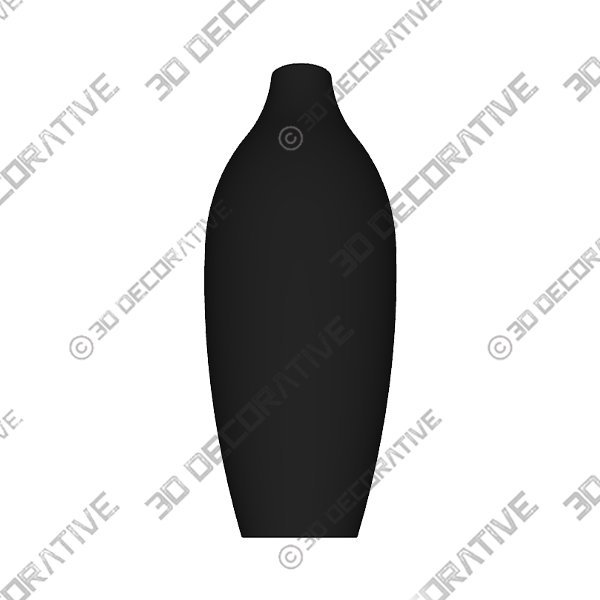 Vase-1-13-3.jpg Carl Harry Stålhane, dark blue stoneware floor vase for Rörstran - 3D Decorative