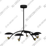 Chandelier-2-16.jpg Caswell LED Island Chandelier - 3D Decorative