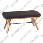 Dandra Upholstered Storage Bench -3D Decorative