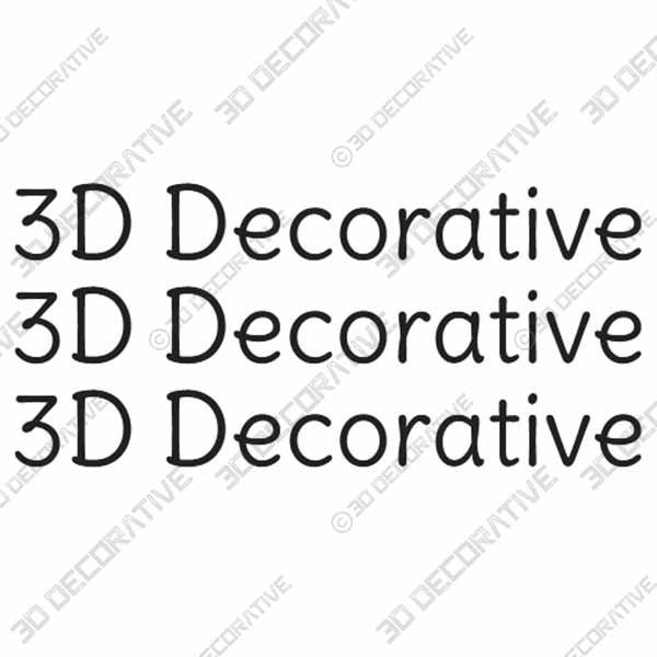 Delius - 3D Decorative