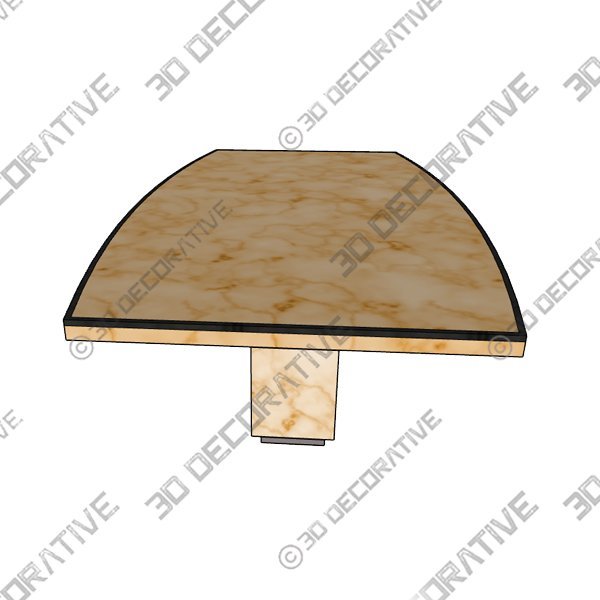 Dining Table by Willy Rizzo - 3D Decorative