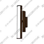 AFX Lighting | GLEW0536L30UDBK | Gale Collection | Black | LED Outdoor Lantern - 3D Decorative