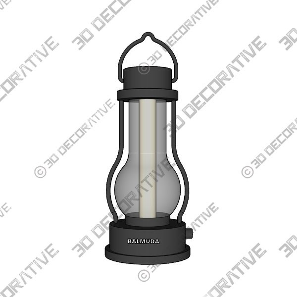 Balmuda LED Rechargeable Outdoor Lantern - 3D Decorative